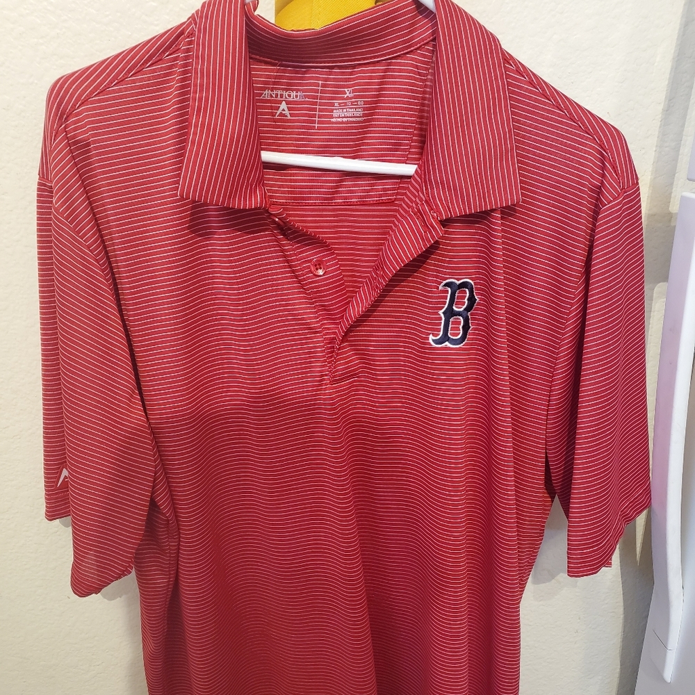 xl boston redsox casual shirt